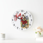 Clan Hay Scottish Dream Clock Große Wanduhr (Zuhause)