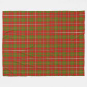 Clan Hay Tartan Fleecedecke (Vorderseite (Horizontal))