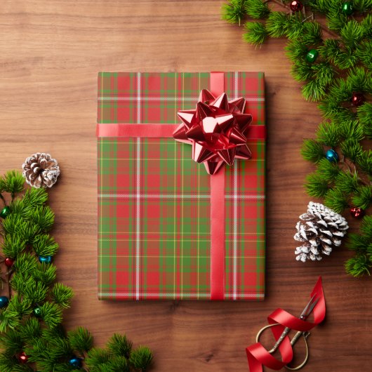 Clan Hay Tartan Geschenkpapier (Feiertagsgeschenk)