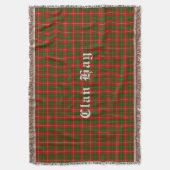 Clan Hay Tartan Throw Blanket Decke (Vorderseite Vertikal)