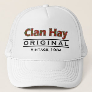 Clan Hay Vintage - Geburtjahr anpassen Truckerkappe