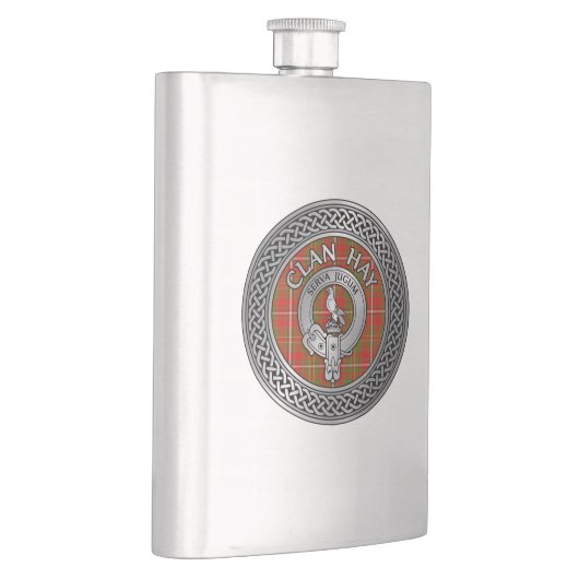 Clan Hay Wappen Flachmann (Rechts)