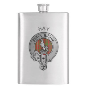 Clan Hay Wappen Flachmann