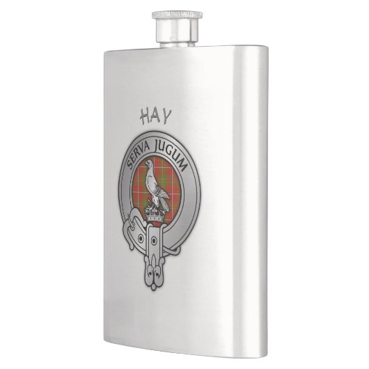 Clan Hay Wappen Flachmann (Links)