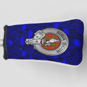 Clan Hay Wappen & Tartan auf Thistle Golf Headcover (Vorderseite)