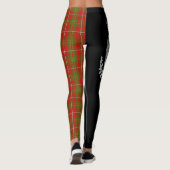 Clan Hay Wappen & Tartan Leggings (Rückseite)