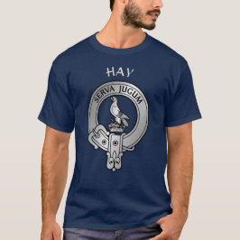 Clan Hay Wappen & Tartan T-Shirt