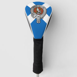 Clan Hay Wappen & Tartan über Salreifen Golf Headcover