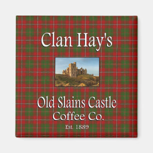 Clan Hays Old Slains Castle Coffee Co. Magnet