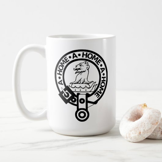 Clan-Heim-Tasse Kaffeetasse (Mit Donut)