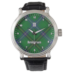 Clan Henderson Tartan Armbanduhr