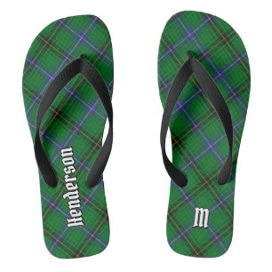 Clan Henderson Tartan Badesandalen