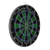 Clan Henderson Tartan Dartscheibe (Vorderseite Links)