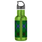 Clan Henderson Tartan Edelstahlflasche (Rückseite)