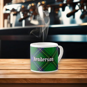 Clan Henderson Tartan Espressotasse
