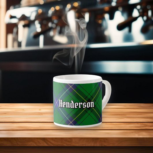 Clan Henderson Tartan Espressotasse