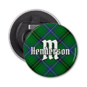 Clan Henderson Tartan Flaschenöffner (Vorderseite)