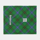Clan Henderson Tartan Fleecedecke (Vorderseite (Horizontal))