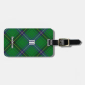 Clan Henderson Tartan Gepäckanhänger (Vorderseite horizontal)
