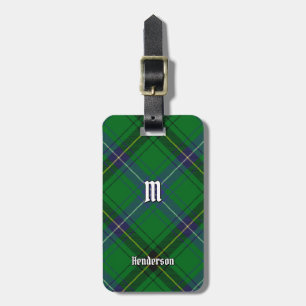 Clan Henderson Tartan Gepäckanhänger