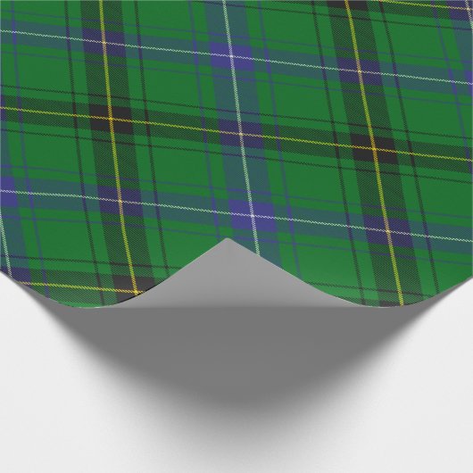 Clan Henderson Tartan Geschenkpapier (Ecke)