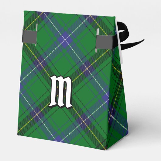 Clan Henderson Tartan Geschenkschachtel (Rückseite)