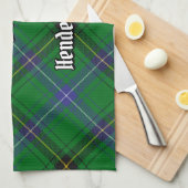 Clan Henderson Tartan Geschirrtuch (Viertel Falte)