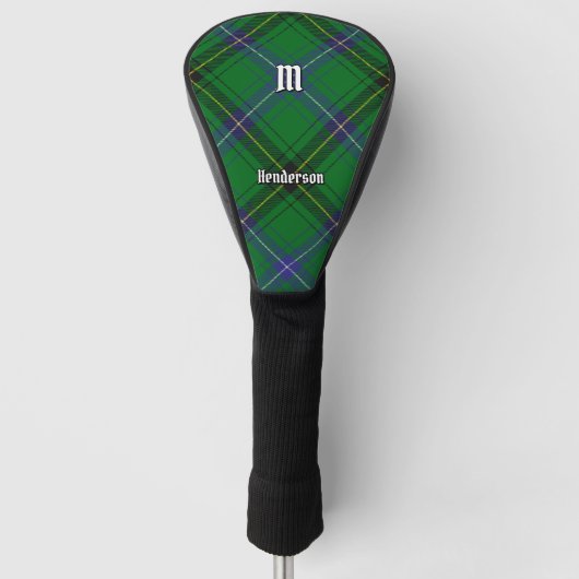 Clan Henderson Tartan Golf Headcover (Vorderseite)