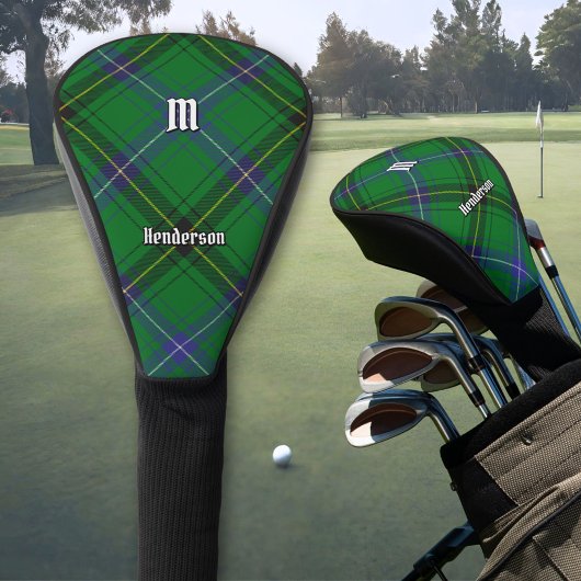 Clan Henderson Tartan Golf Headcover