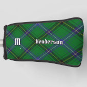 Clan Henderson Tartan Golf Headcover (Vorderseite)