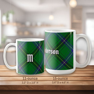 Clan Henderson Tartan Kaffeetasse