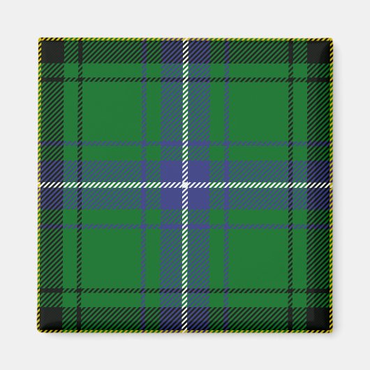 Clan Henderson Tartan Magnet (Vorne)