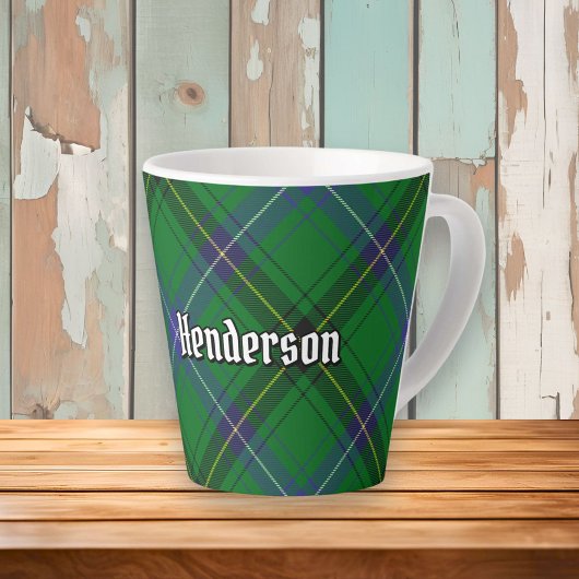 Clan Henderson Tartan Milchtasse