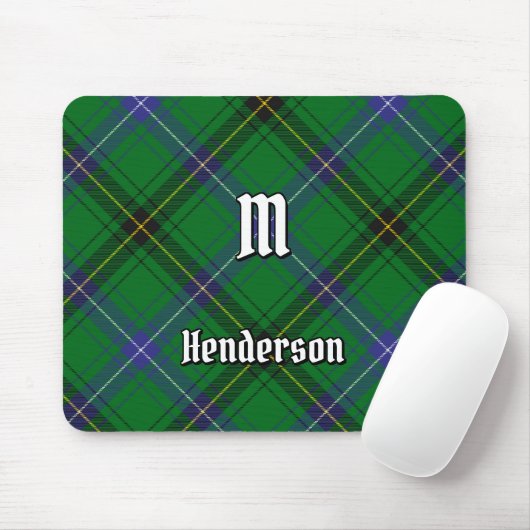 Clan Henderson Tartan Mousepad (Mit Mouse)