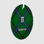 Clan Henderson Tartan Ornament (Vorderseite)
