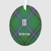 Clan Henderson Tartan Ornament (Vorderseite)