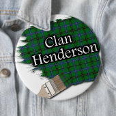 Clan Henderson Tartan Paint Brush Button (Beispiel)