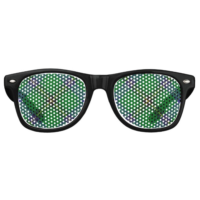 Clan Henderson Tartan Partybrille (Vorderseite)