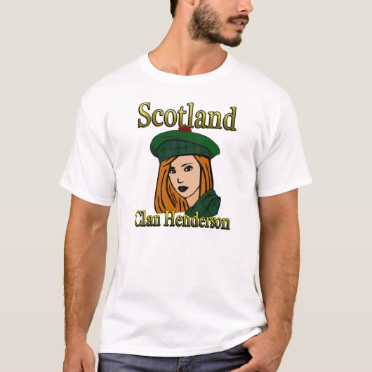 Clan Henderson Tartan Scotland Shirts (Vorderseite)