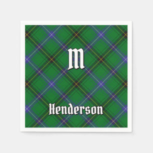 Clan Henderson Tartan Serviette