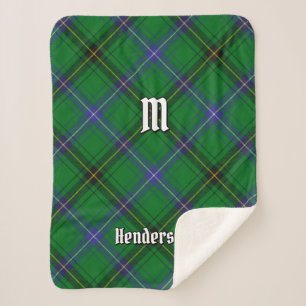 Clan Henderson Tartan Sherpadecke