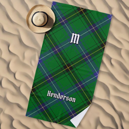 Clan Henderson Tartan Strandtuch