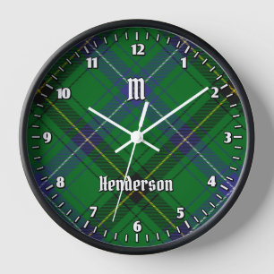 Clan Henderson Tartan Uhr