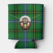 Clan Henderson Tartan und Sporran Dosenkühler (Vorderseite)