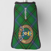 Clan Henderson Wappen über Tartan Golf Headcover (Rotieren 90)