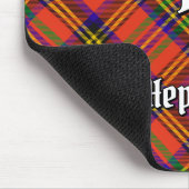 Clan Hepburn Tartan Mousepad (Ecke)