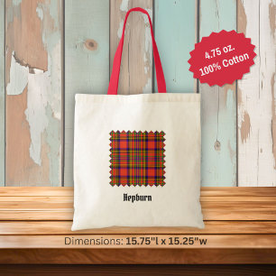 Clan Hepburn Tartan Tragetasche