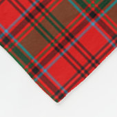 Clan Heron Tartan Kariert Fleecedecke (Ecke)