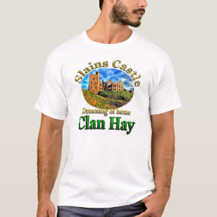 Clan heuen das Träumen von Zuhause Slains Schloss T-Shirt