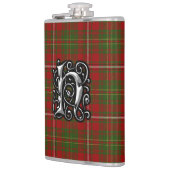 Clan heuen Tartan-alte Schottland-Flasche Flachmann (Links)